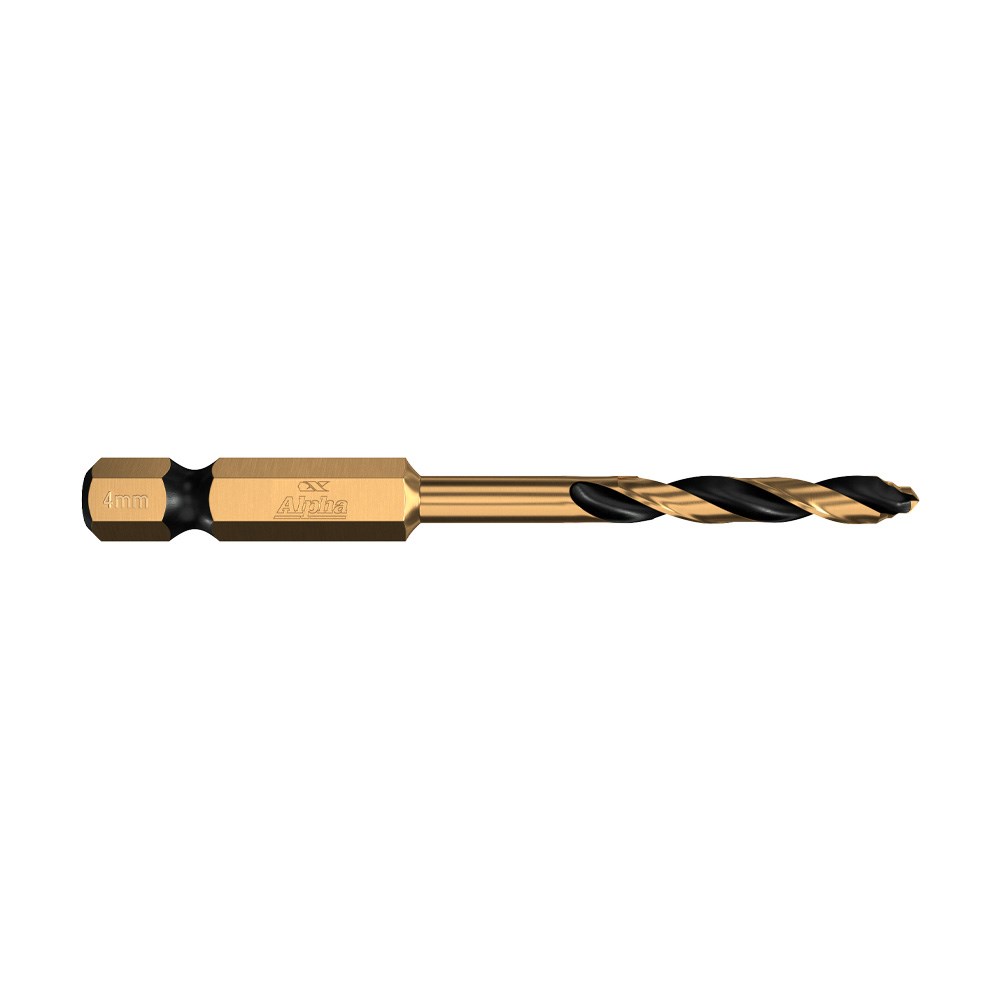 ALPHA ONSITE PLUS IMPACT STEP TIP DRILL BIT - 4.0MM